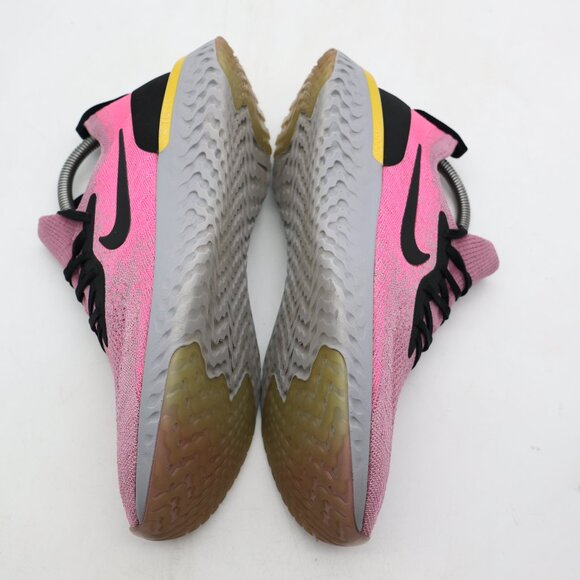 Nike Epic React Flyknit Men’s Size 9 Running Shoes Plum Dust Pink Blast main image 2